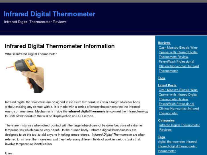 www.infrareddigitalthermometer.info