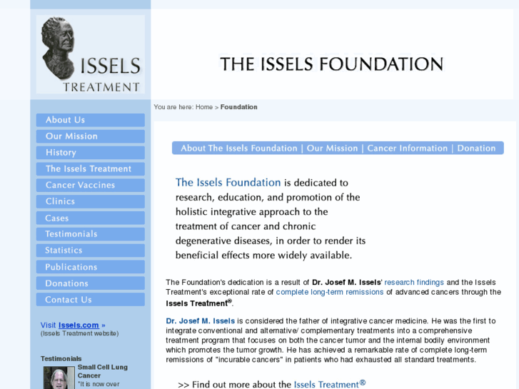 www.isselsfoundation.org