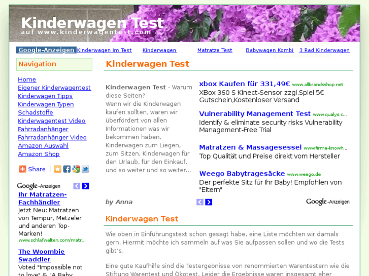 www.kinderwagentest.com