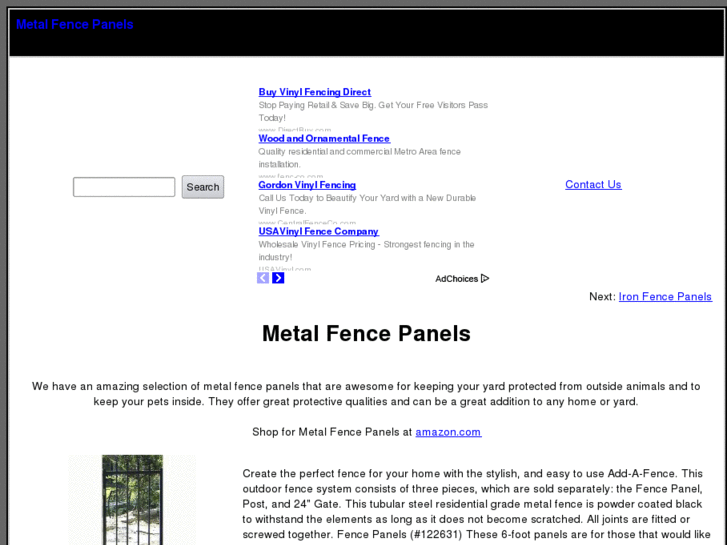 www.metalfencepanels.com