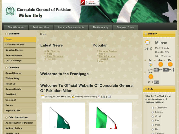 www.pakconsulatemilan.com