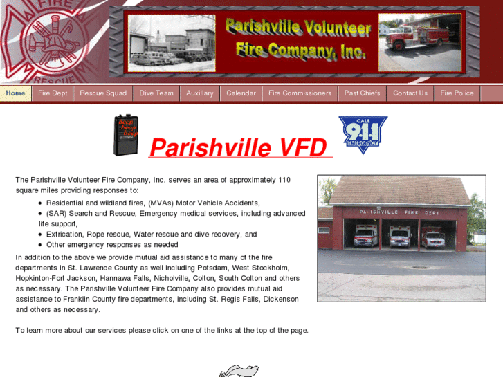 www.parishvillefire.com