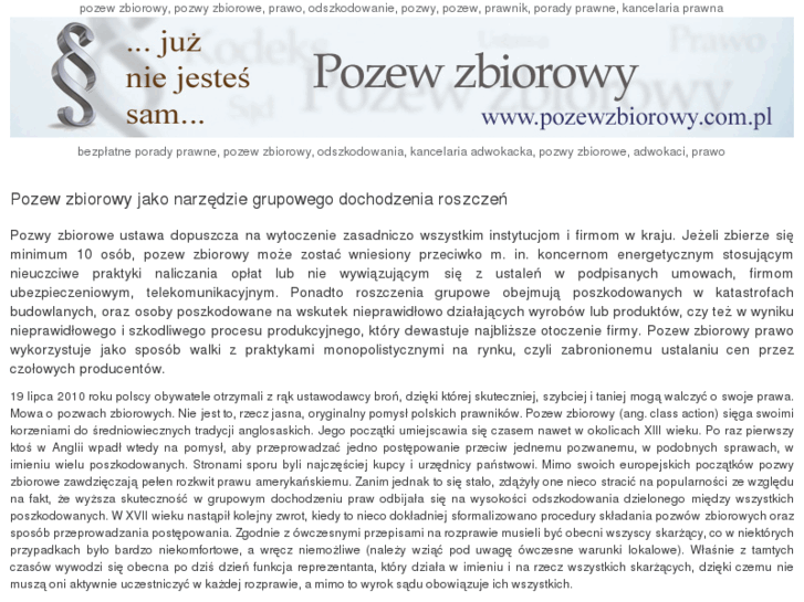 www.pozewzbiorowy.com.pl