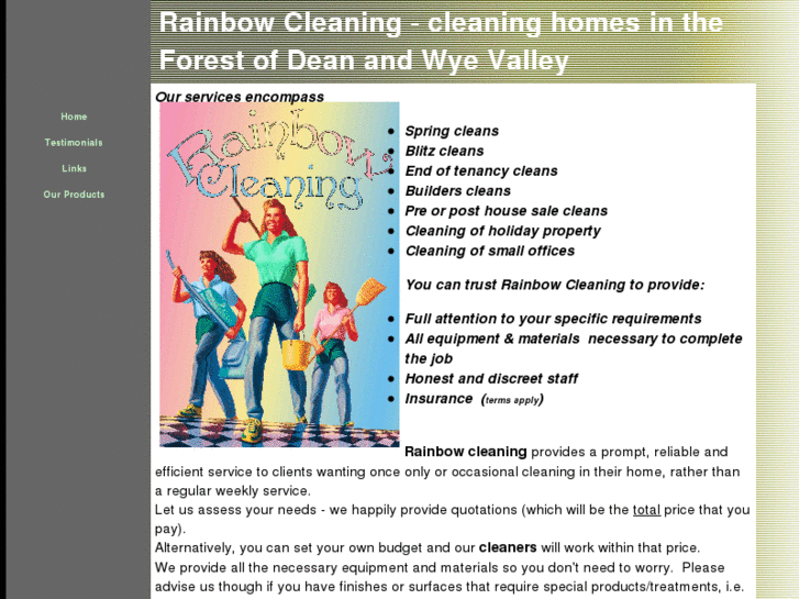 www.rainbowcleaners.co.uk