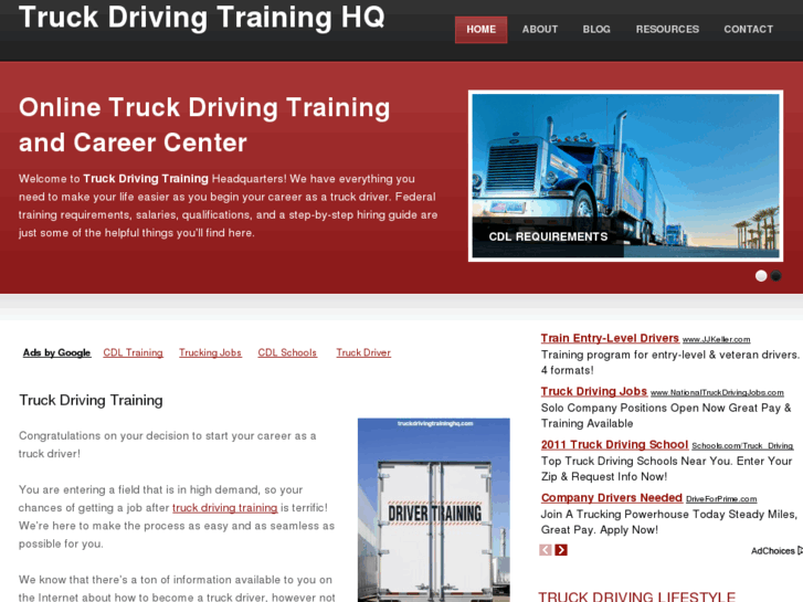 www.truckdrivingtraininghq.com