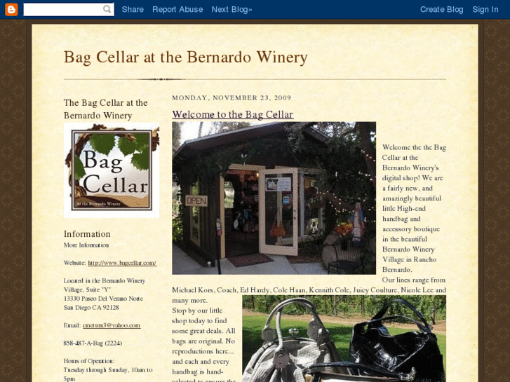 www.bagcellar.info