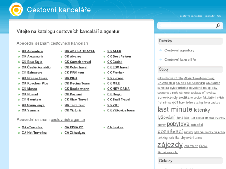 www.cestovnikancelare.biz