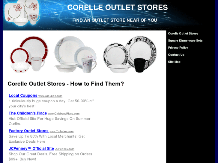 www.corelleoutletstores.com