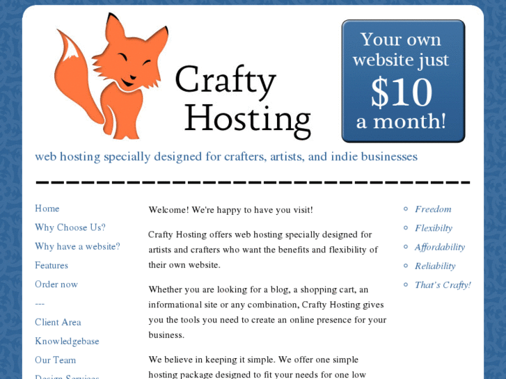 www.craftyhosting.com