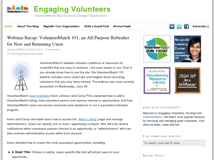 www.engagingvolunteers.com