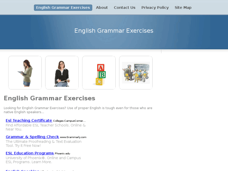 www.englishgrammarexercises.org