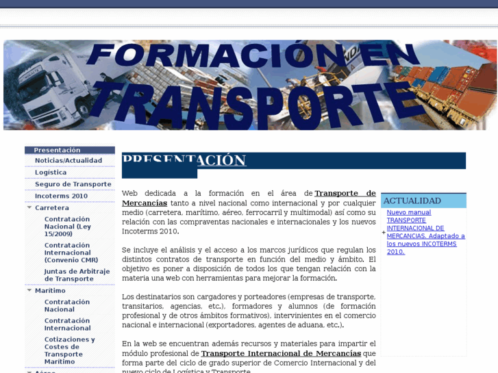 www.formacionentransporte.es