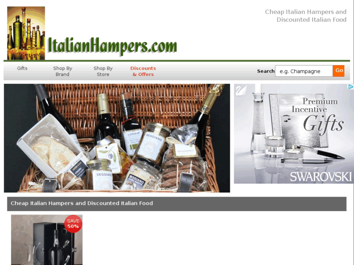 www.italianhampers.com