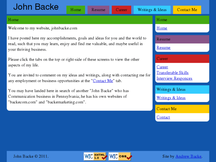 www.johnbacke.com