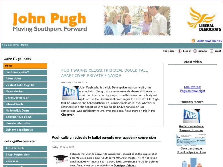 www.johnpughmp.com