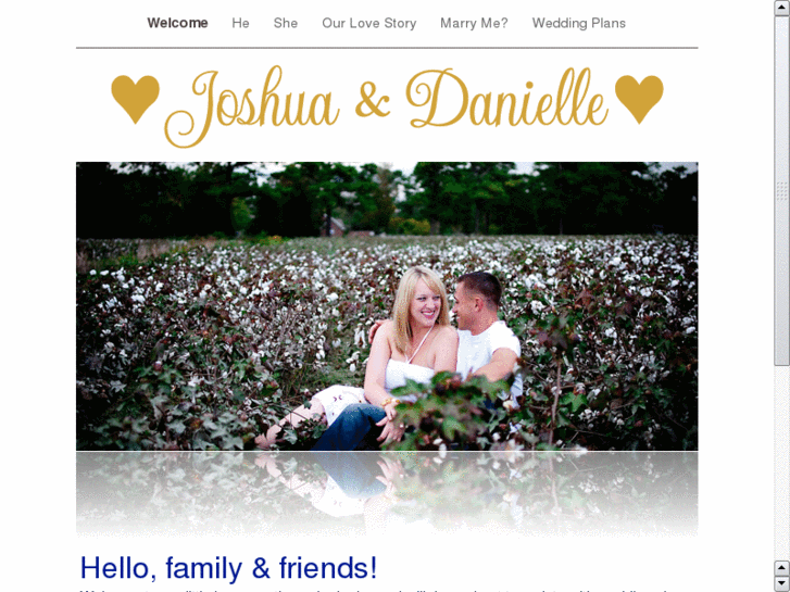 www.joshuandanielle.com