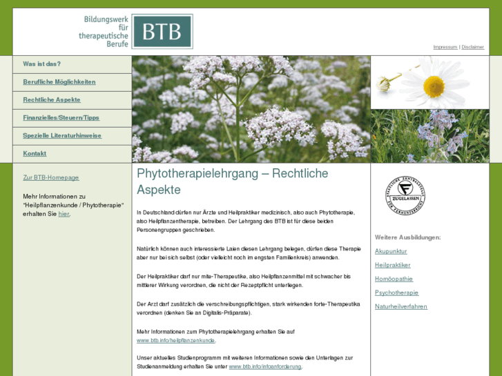 www.lehrgang-phytotherapie.de