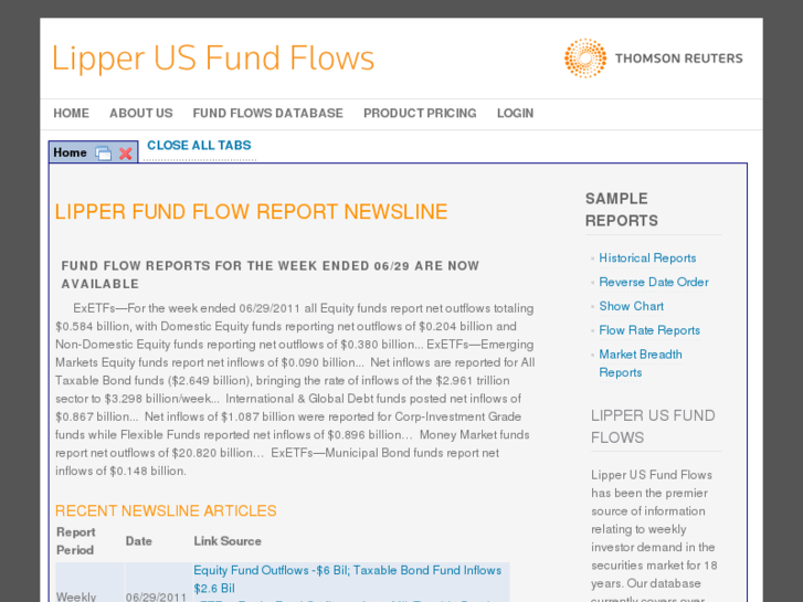 www.lipperusfundflows.com