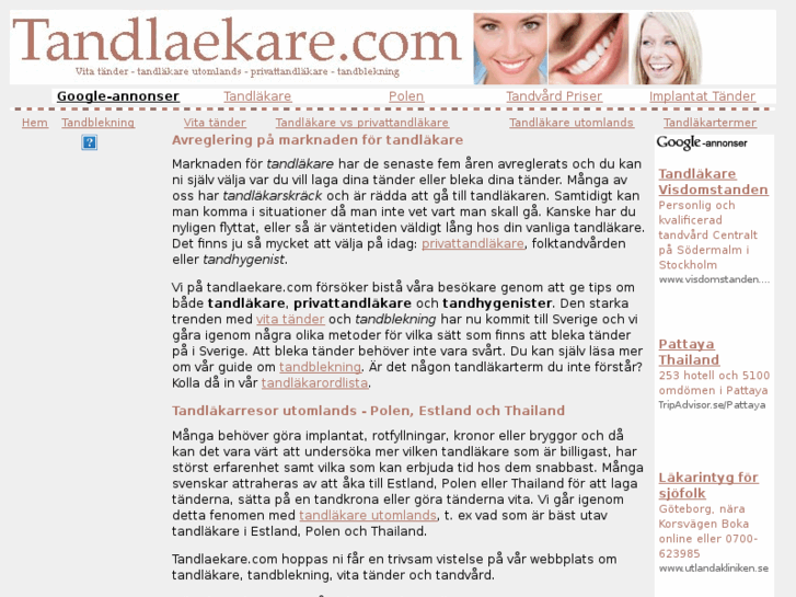 www.tandlaekare.com