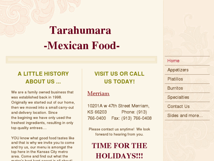 www.tarahumaramexicanfood.com