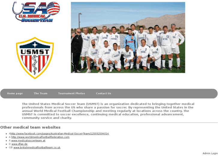 www.usmedicalsoccerteam.org