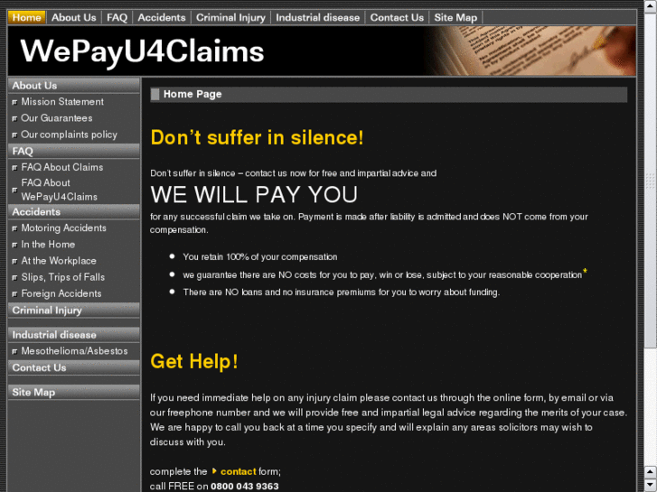 www.wepayu4claims.co.uk