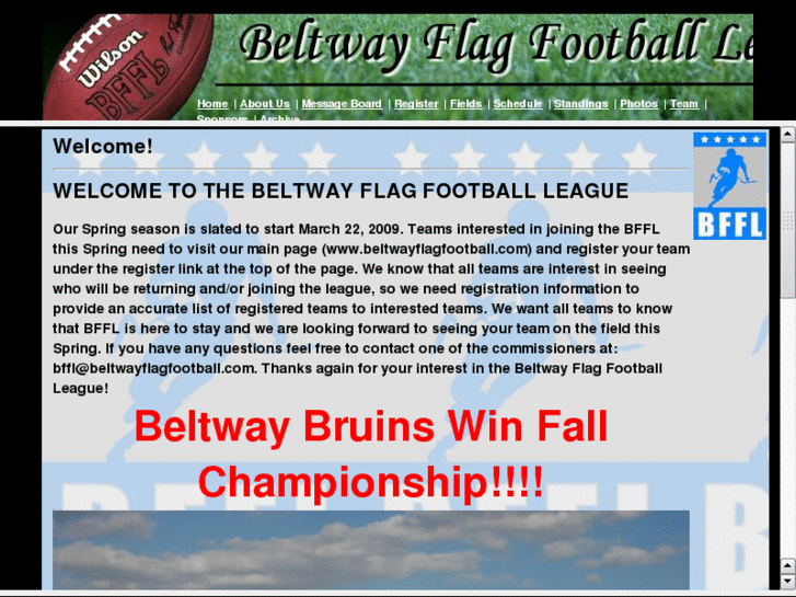 www.beltwayflagfootball.com