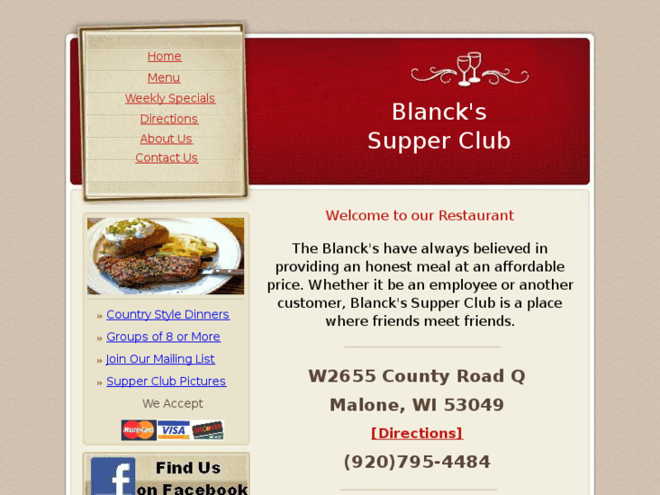 www.blanckssupperclub.com