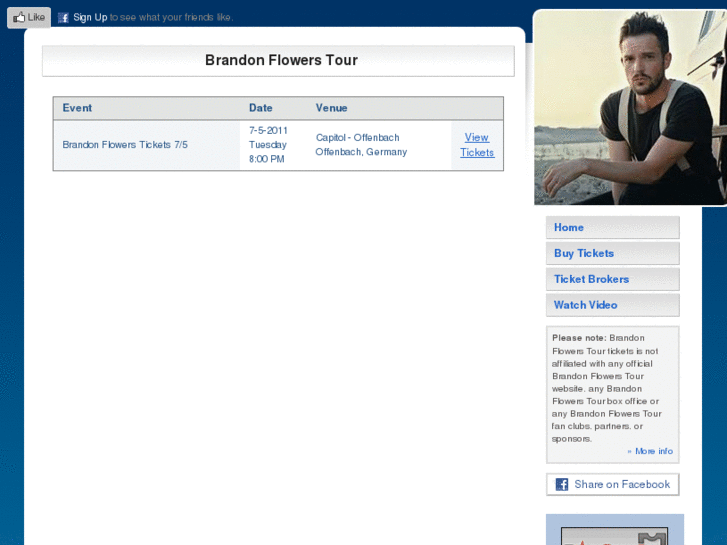 www.brandonflowerstour.com