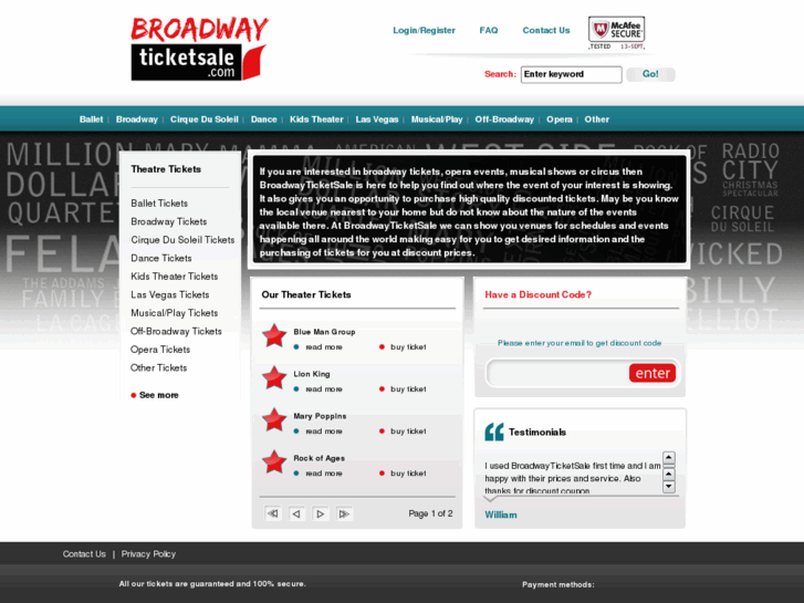 www.broadwayticketsale.com