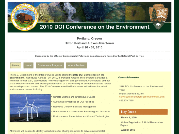 www.doiconferenceonenvironment.com