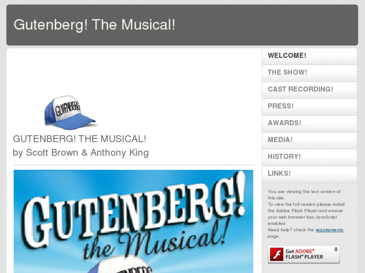 www.gutenbergthemusical.com