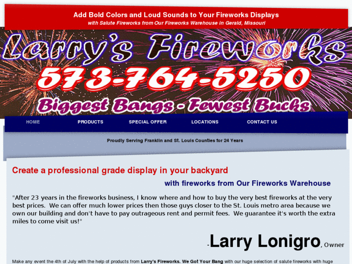 www.larrysfireworksmo.com