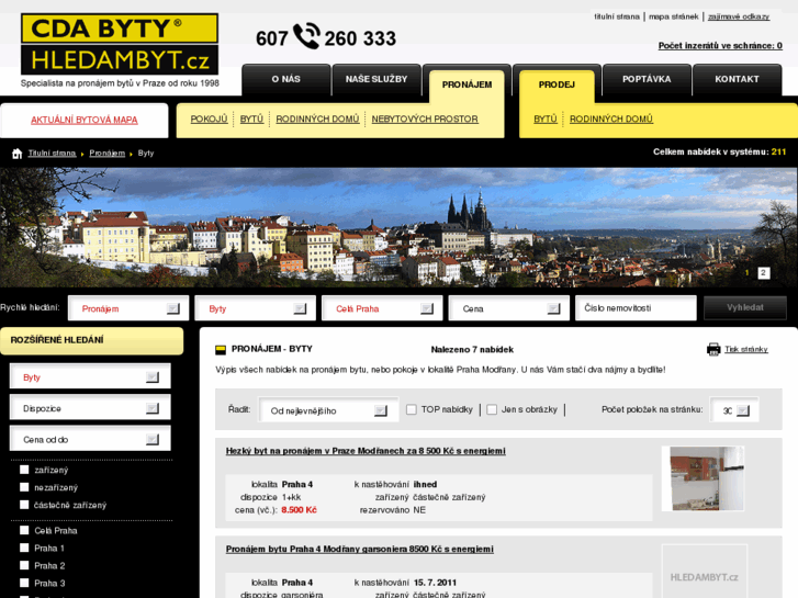 www.pronajem-bytu-modrany.cz