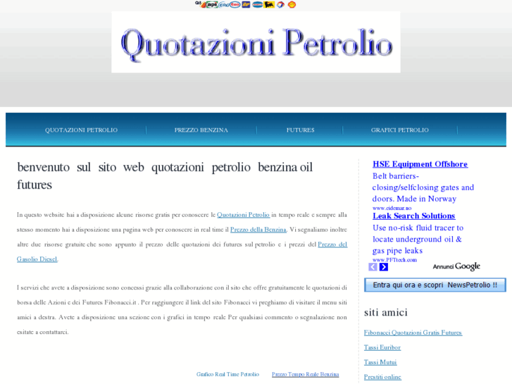 www.quotazionipetrolio.com