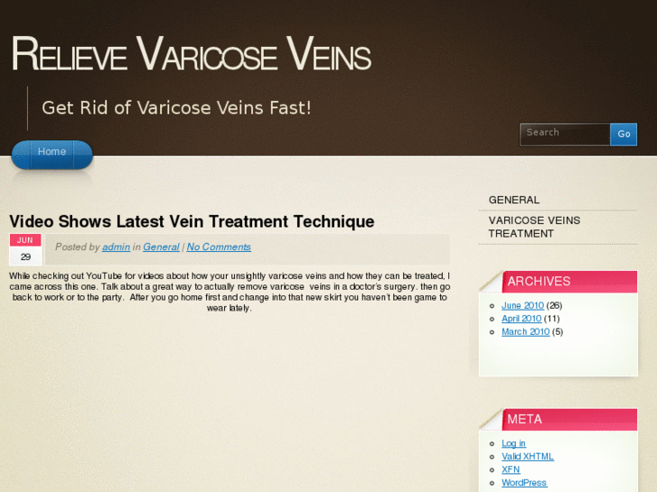 www.relievevaricoseveins.com