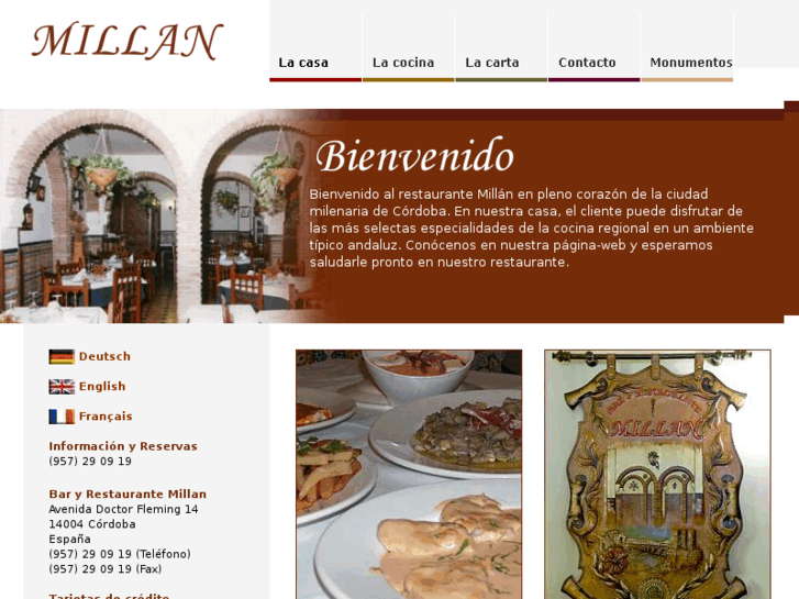 www.restaurantemillan.com