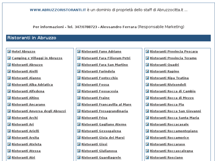www.abruzzoristoranti.it