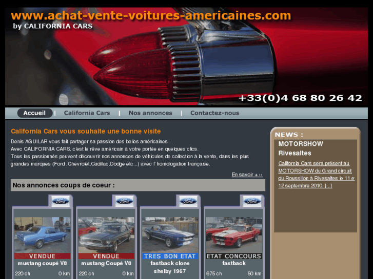 www.achat-vente-voitures-americaines.com