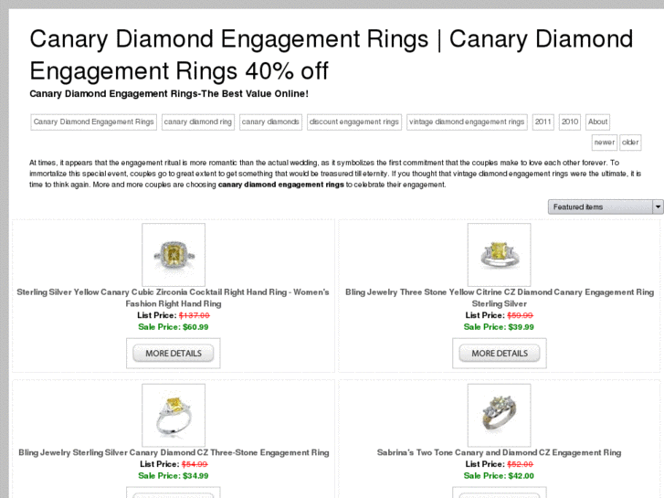 www.canarydiamondengagementrings.net