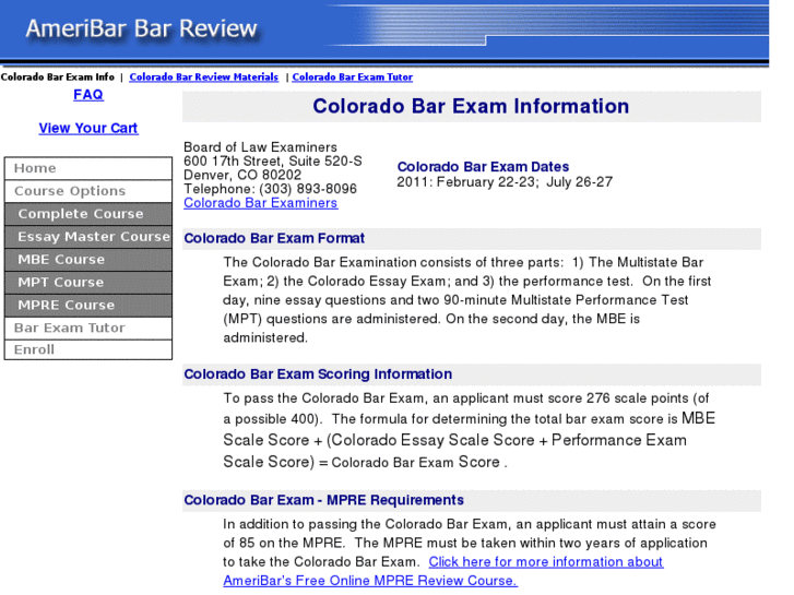 www.coloradobarexam.com