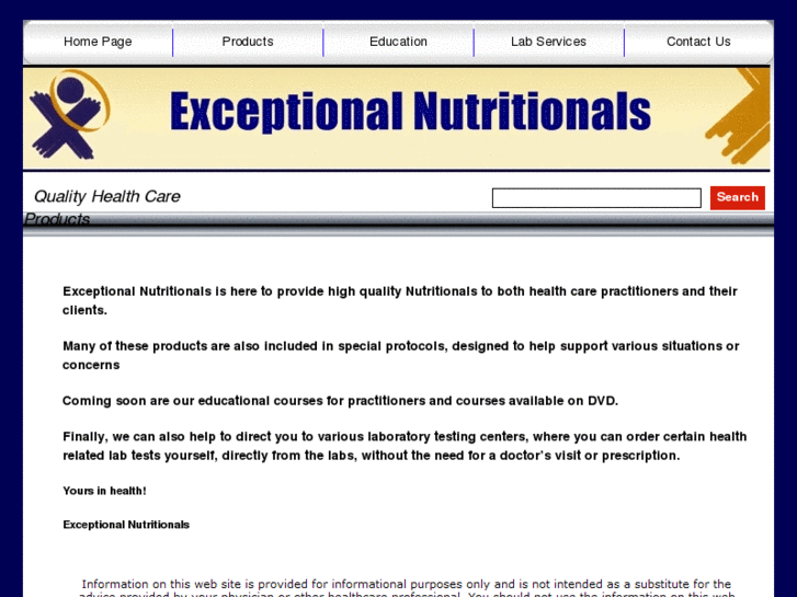 www.exceptionalnutritionals.com