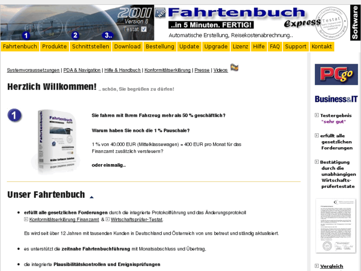 www.fahrtenbuch-express.de