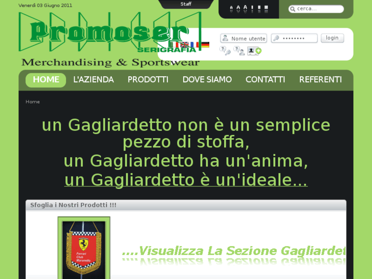 www.gagliardetti.net