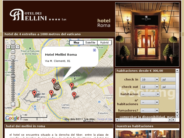 www.hoteldeimellini-roma.es