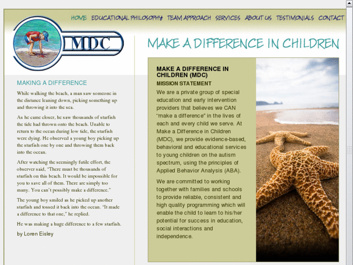 www.makeadifferenceinchildren.net