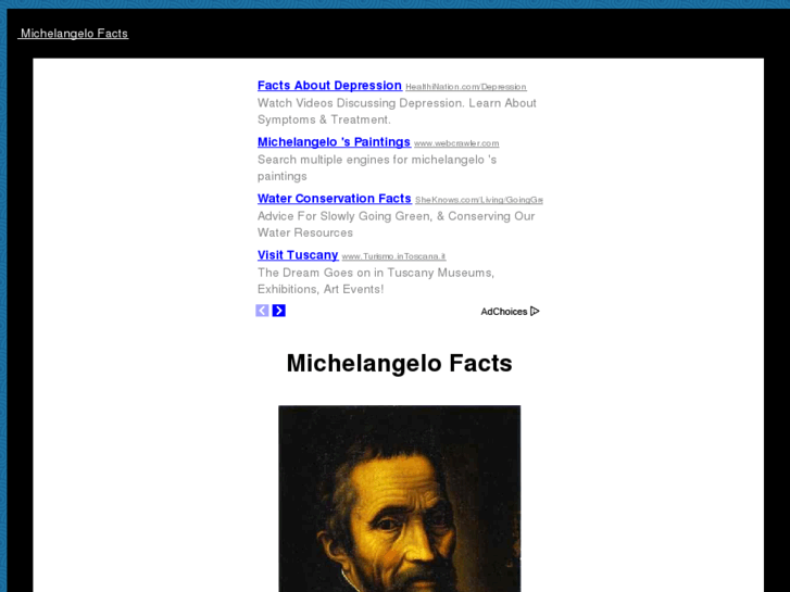 www.michelangelofacts.com