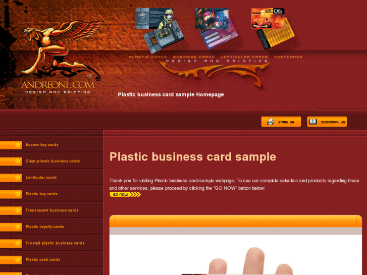 www.plasticbusinesscardsample.com