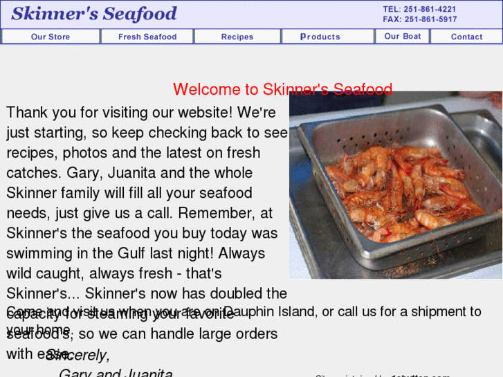 www.skinnerseafood.com