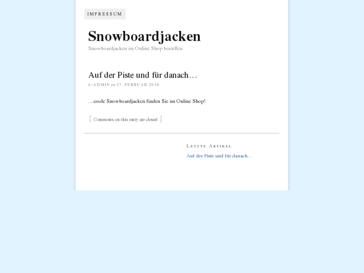 www.snowboardjacken.info